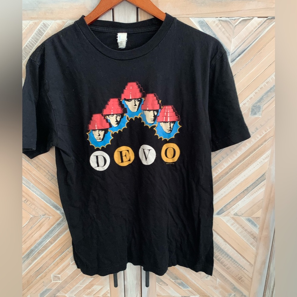 Vintage Devo band tee